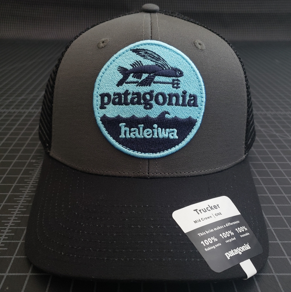 PATAGONIA HAT PATCH TRUCKER HAT - HALEIWA